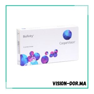 Biofinity (Pack de 6 lentilles)